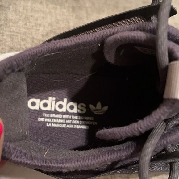 Adidas Grey Tubular Defiant Deadstock Slip On Lace Up Sneakers Size 6 - Picture 9 of 9